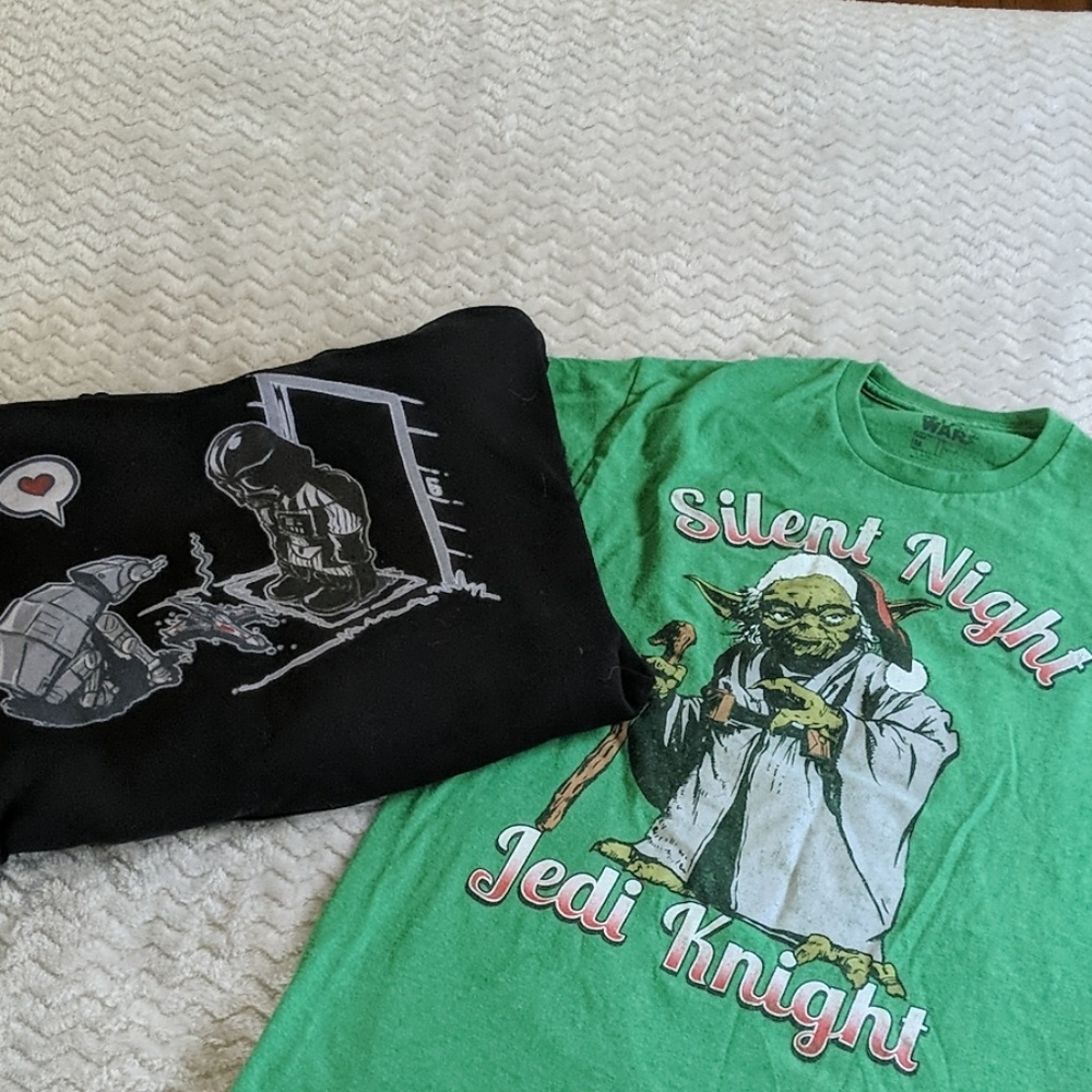 Star Wars hoodie/shirt bundle